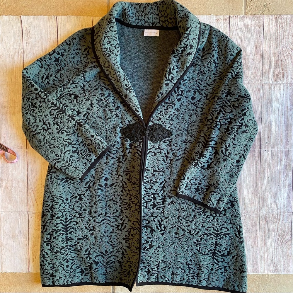 Soft Surroundings XL Jacket Sweater Wrap Good Condition